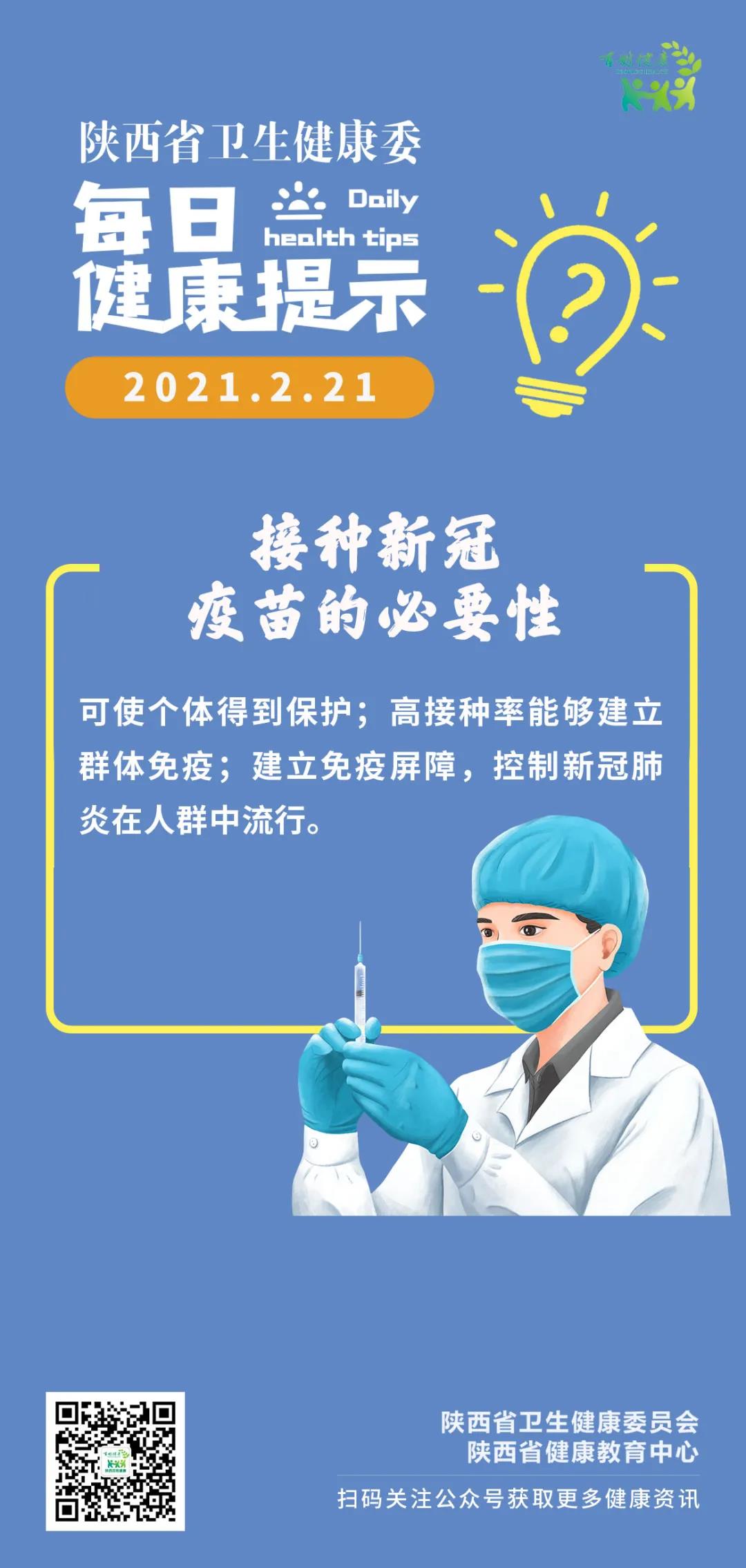 接種新冠疫苗必要性